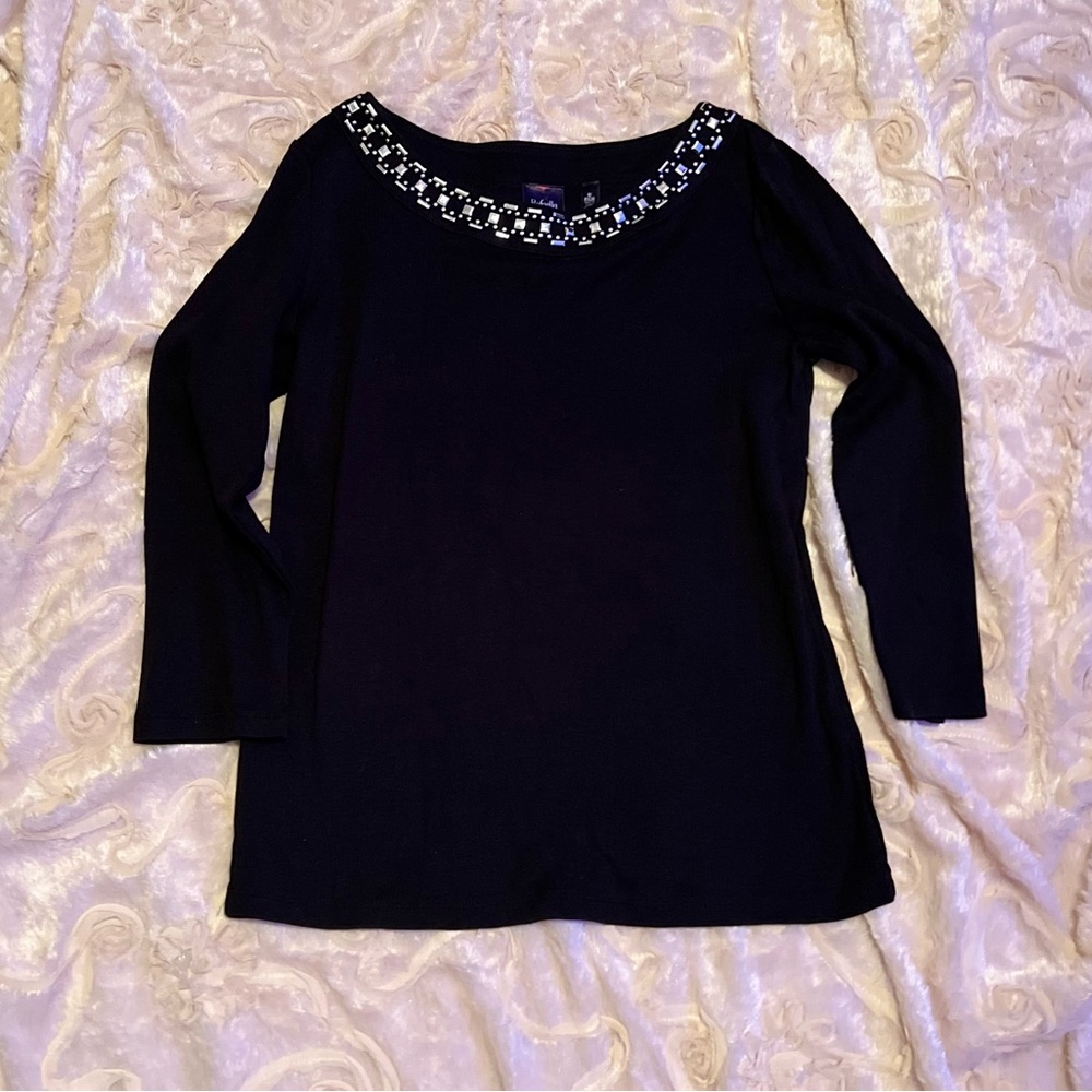 Size small Rafaela black blouse